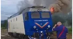Un tren care a plecat din București spre Istanbul a luat foc