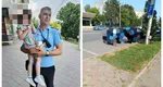 Copil salvat de pompieri din mașina în care temperatura depășise 50 de grade Celsius