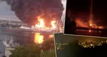 Crimeea, sub asediu! Terminalele petroliere au fost cuprinse de flăcări. Autoritățile au oprit total vânzările de combustibili