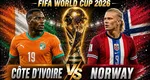 LIVE Antena 1 Coasta de Fildeș – Norvegia la Cupa Mondială 2026. Erling Haaland, gata de spectacol!