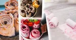 Înghețata rulată, un desert delicios de vară cu aspect inedit! Care sunt pașii de preparare și ingredientele necesare
