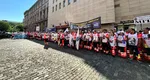 Protest al ambulanțierilor în România. Mii de angajați au ieșit în stradă din cauza noii legi a salarizării