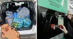 A stat două ore la automatul SGR reciclând sticle și doze. Cu câți bani a plecat românul