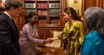 Mirabela Grădinaru, ţinută specială pentru întâlnirea cu Droupadi Murmu, preşedinta Indiei