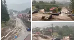 „Combo” meteo periculos! Cod portocaliu de furtuni şi cod portocaliu de inundaţii. UPDATE: Viitură mare la Buşteni
