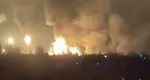 Războiul din Ucraina se extinde. Incendiu într-o zonă industrială din Rusia după un atac cu drone VIDEO