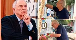 FOTO EXCLUSIV Gabriel Liiceanu, așa cum nu l-ai mai văzut niciodată! Cum arată filosoful român la 84 de ani, surprins în pantaloni scurți la o tarabă de legume