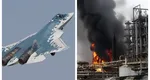 Zelenski mai înscrie o dată în ”poarta” lui Putin. Rușii au ridicat cel mai nou bombardier SU-57, însă n-au putut opri dezastrul de la rafinăria Omsk