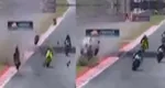 Imagini şocante cu momenul exploziei în care a murit motociclistul român Adrian Rus-Sinner VIDEO