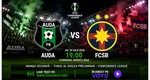 LIVE Auda – FCSB ONLINE VIDEO (ora 19:00) în Conference League. Meciul nu e transmis la TV, unde îl poţi vedea ÎN DIRECT