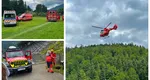Incident grav în Bușteni. Patru alpinişti s-au prăbuşit aproximativ 10 metri, în zona Valea Albişoarei. O femeie a murit – UPDATE