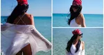 Corina Caragea, imagini în costum de baie. Cât a putut să plătească pentru 2 șezlonguri și o umbrelă în Puglia, Italia: „Prețuri greu de justificat”