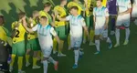 Gest în premieră pentru România: Trei fotbalişti de la Universitatea Craiova au refuzat să salute adversarii din Rusia şi Belarus înaintea meciului cu Vitebsk
