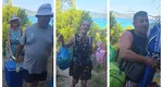 Clipul viral din Grecia: Românii merg cu „paporniţa” plină la plajă: „Naşule, n-aveai o ladă mai mică?”