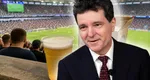 Consumul băuturilor cu până la 5,5% alcool va fi permis în incinta arenelor sportive, potrivit unui proiect de lege promulgat de președintele Nicușor Dan