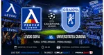 LIVE Levski Sofia – Universitatea Craiova ONLINE VIDEO în Champions League. Oltenii invadează Bulgaria, unde vezi meciul în direct la TV