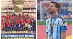 Prima reacție a lui Leo Messi după ce Spania a învins Argentina la Cupa Mondială: ”Durerea e imensă și va fi nevoie de timp ca această rană să se vindece”