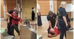 VIDEO Incident violent la stația de metrou Nicolae Grigorescu! Un bărbat a atacat paznicii și a distrus turnicheții