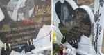 Mormântul victimei lui Emil Gânj a fost profanat! Sora tinerei a rămas șocată când a văzut ce a fost lăsat pe cruce. Poliția a deschis o anchetă
