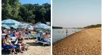 Plaja de pe malul Dunării care atrage tot mai mulți turiști. Cât costă aici un șezlong sau o sticlă de apă