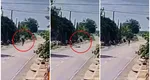 Copil pe trotinetă, lovit la cap de un obiect căzut din cer. Poliția din Brăila face verificări