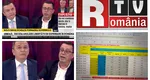 România TV şi-a zdrobit concurenţa în prime-time. Sorin Grindeanu, audienţă la Punctul Culminant aproape triplu faţă de Fritz şi Bolojan împreună la Digi şi B1TV