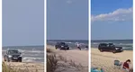 Amenda uriașă pe care a primit-o un bucureștean care s-a plimbat cu mașina printre turiștii de pe plaja din Vadu. IMAGINI VIRALE