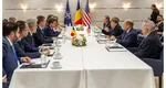 Ce au mâncat Nicușor Dan, Donald Trump și alți lideri NATO la dineul de la summitul de la Ankara. Baclavaua nu a lipsit din meniu