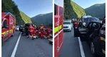 Tragedie pe Valea Oltului. Un bărbat a murit după ce o stâncă a căzut peste mașina în care se afla