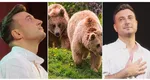 Valentin Sanfira a dat nas în nas cu doi urși: „Mari, imenși”. Artistul a trăit clipe de panică: „Nu am mai văzut niciodată aici la cabană” VIDEO
