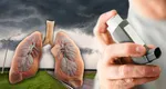 Ce este astmul de furtună. Fenomenul respirator favorizat de schimbările climatice bruște