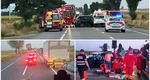Accident teribil pe DN2 – E85, între județele Vrancea și Bacău. Un mort și trei răniți, între care o gravidă și un copil