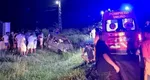 Accident grav în județul Dâmbovița. Cinci persoane au murit după ce o mașină s-a răsturnat