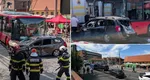„Nu a pus frână deloc!”: Cum s-a produs accidentul de la Mediaș. Șoferul de autobuz care a spulberat 12 mașini și a trimis oameni la spital era beat criță VIDEO