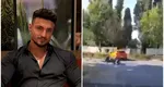 Primele imagini de la accidentul lui Andrei Bordeianu. Influencerul a fost aruncat în aer de pe motocicletă