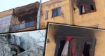 Bărbat din Vâlcea, mort după ce a fost aruncat de la etajul al treilea de suflul unei explozii. Soția acestuia ar fi incendiat locuința