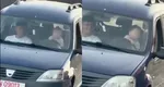 Bebeluș de 11 luni, surprins la volanul unei mașini pe un drum public din Vrancea. A fost filmat de mama sa, în vârstă de 17 ani VIDEO