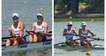 Aur pentru România la Mondialele U19 de canotaj. Două echipaje au cucerit titlul mondial la Plovdiv