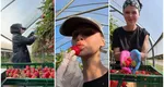 Câți bani a câștigat o influenceriță după ce a mers la cules de căpșune în Germania: „Nu este o muncă ușoară”
