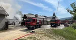 Incendiu devastator la Mănăstirea Cășiel. Patru anexe ale lăcașului de cult au fost distruse de flăcări