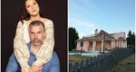 VIDEO EXCLUSIV Cum arată casa în care locuiesc Oksana și Cezar Ionașcu. Vila are piscină, grădină și este amplasată într-o zonă verde și retrasă