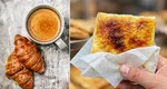 Croissantul și merdeneaua, printre produsele consumate de români la micul dejun. Câte calorii au acestea