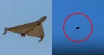 Drona prăbușită în Tulcea, filmată înainte de explozie. Aeronava a trecut la mică înălțime peste casele localnicilor VIDEO