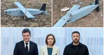 Dronă prăbușită lângă Chișinău, chiar de Ziua Independenței Republicii Moldova. Nicușor Dan și Volodimir Zelenski sunt prezenți la eveniment