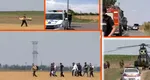 Dronă prăbușită în Tulcea. Explozie urmată de un incendiu, autoritățile sunt în alertă