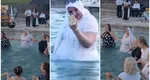Diana Șoșoacă, prima apariție după accident. A intrat îmbrăcată în piscină și a dansat în horă: „Cred că e momentul să schimbăm paradigma”