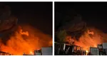 Incendiu puternic în București. A fost emis RO-Alert