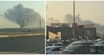 Incendiu uriaș lângă Năvodari, sunt degajări mari de fum. S-a emis RO-ALERT VIDEO