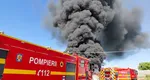 A fost emis mesaj RO-Alert, incendiu la o hală de depozitare şi prelucrare a deşeurilor şi maselor plastice din Prahova