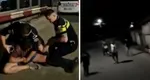 VIDEO Scene de film într-un bar din Bacău! Polițiștii au tras focuri de armă după ce au fost atacați